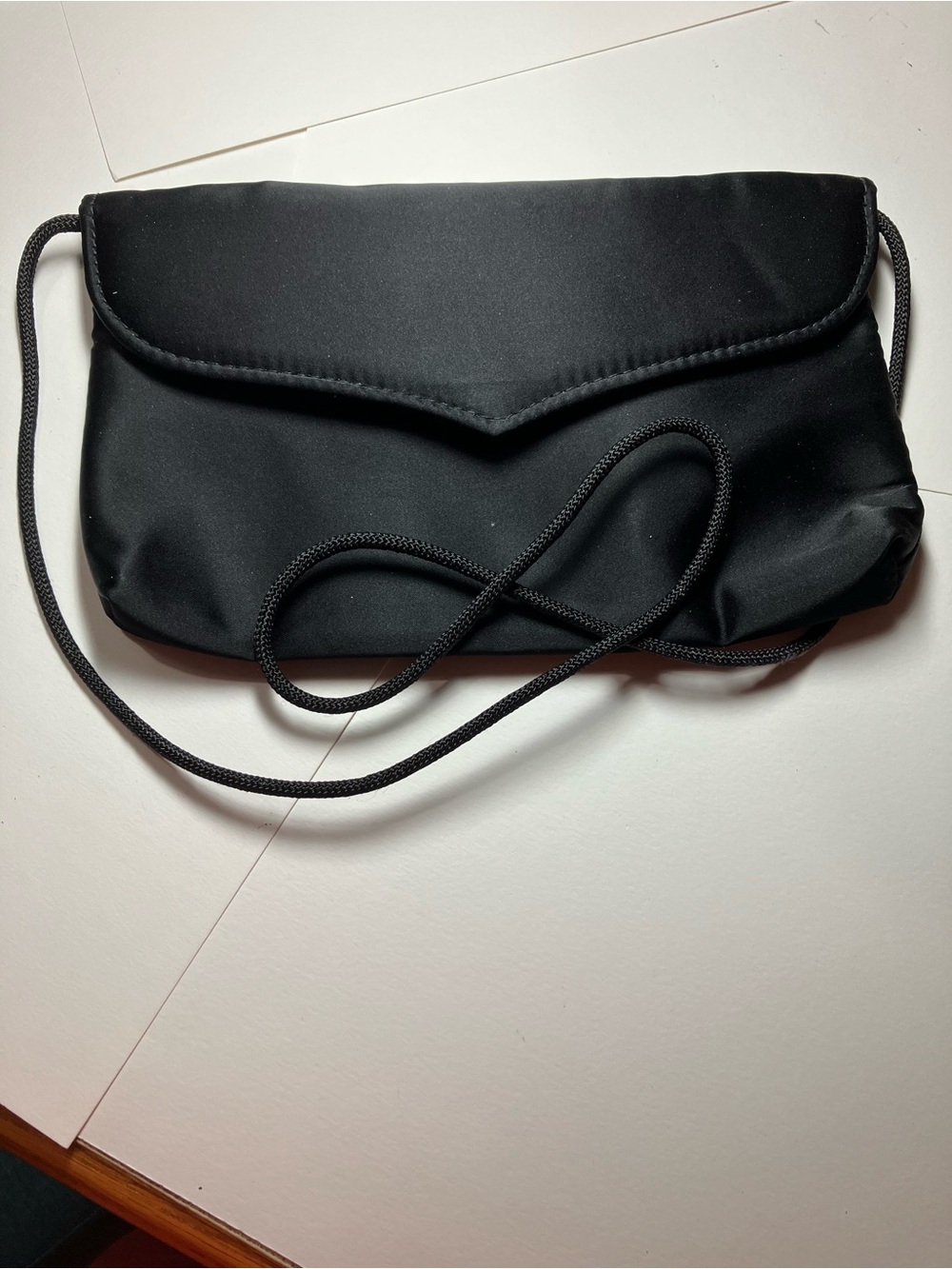 Classic Black Women's Clutch for Evening